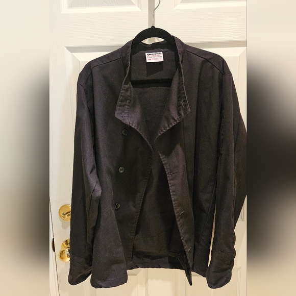 Uncommon Threads Black Chef Coat - Picture 2 of 5